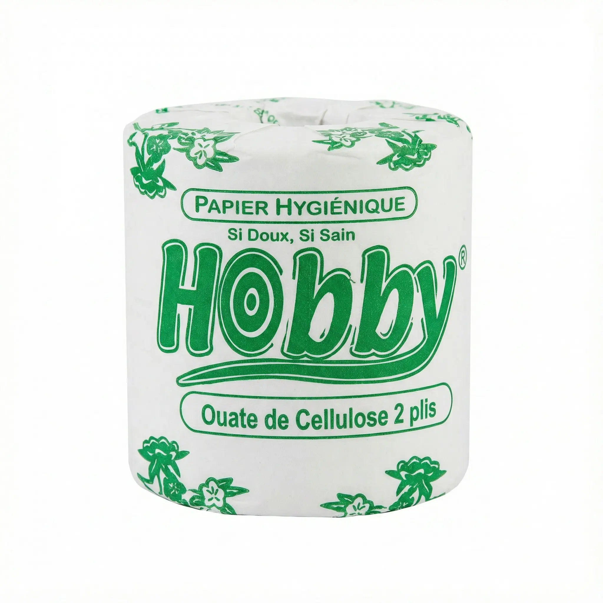 papier hygiénique Hobby Cameroun 2 plis rouleau doux